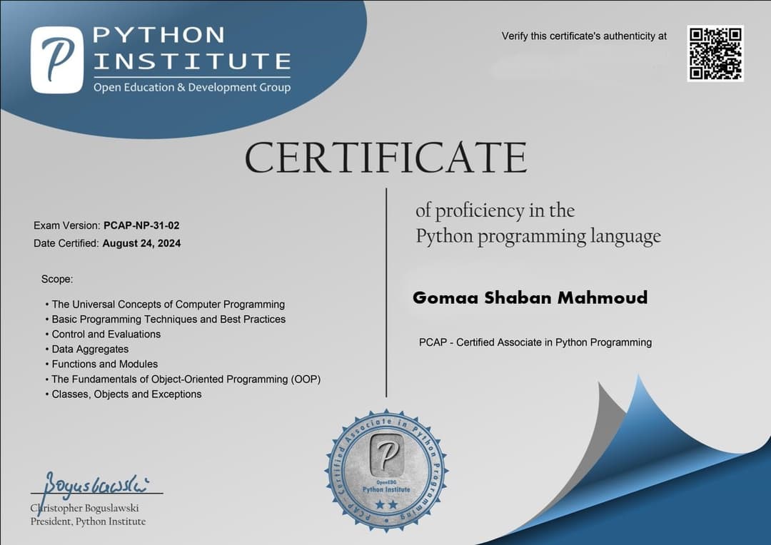 Certificate 4